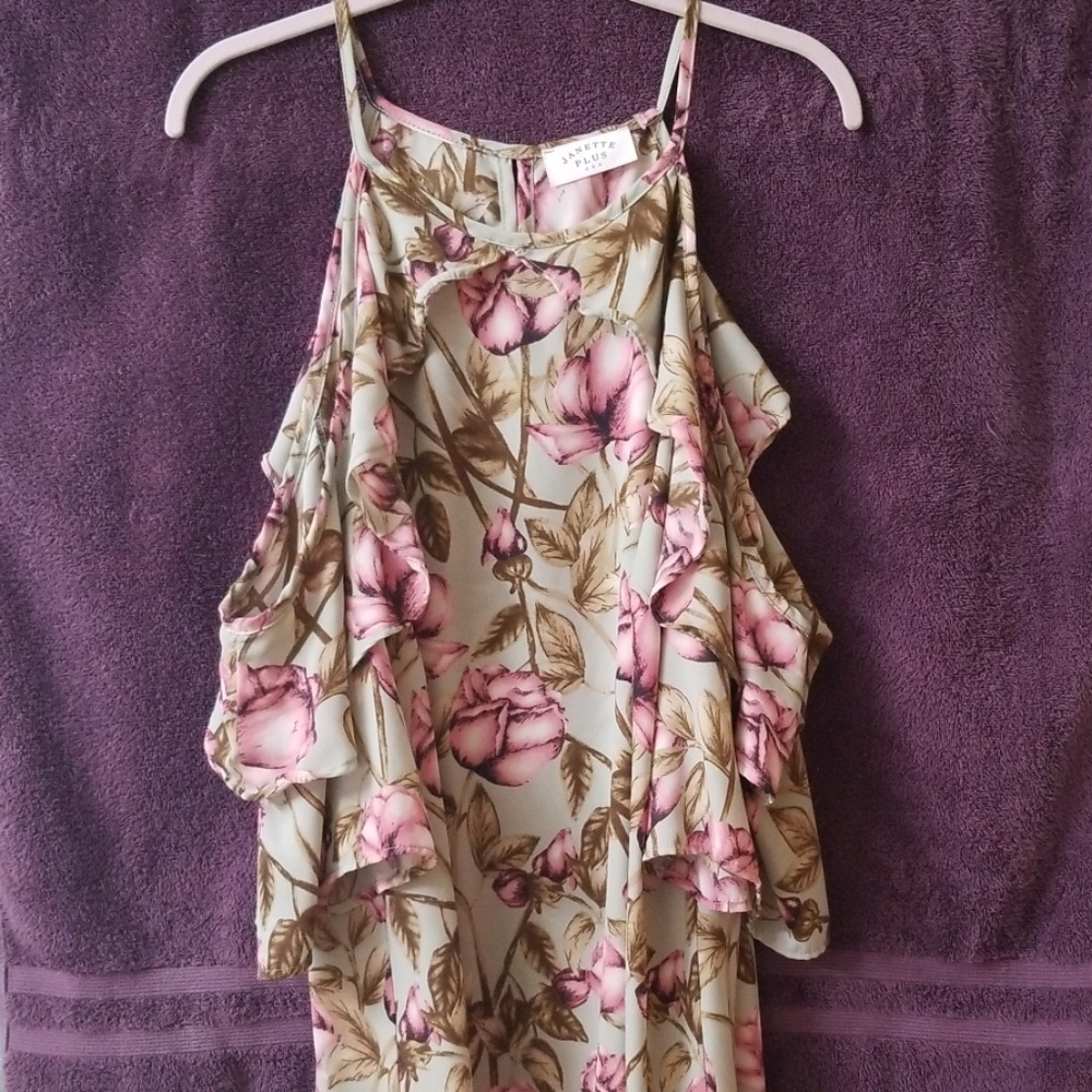 Janette Plus USA Blouse 2XL